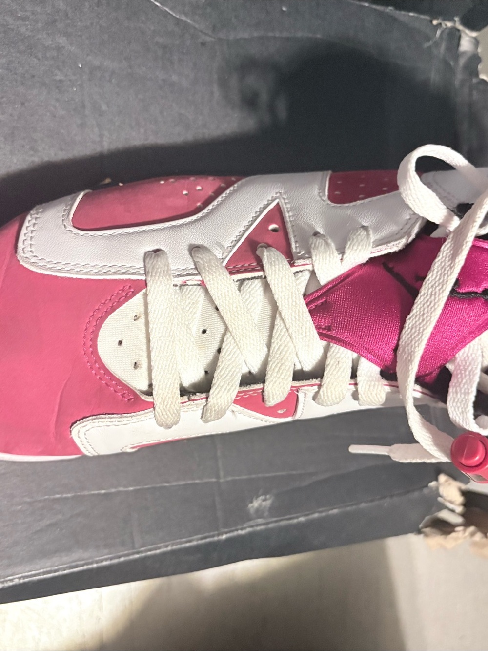 Jordan Kids Sneakers in Pink and White